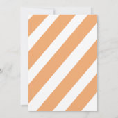 イエローロックスターロックバイバイベイビーシャワー招待状 招待状 (裏面)