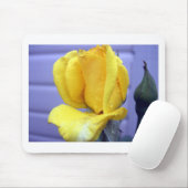 イエローロデバード マウスパッド (マウス)