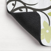 イエローロベバパーソナライズされたリズマウスパッド マウスパッド (コーナー)