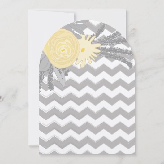 イエローローズとファズグレージグザグ結婚ズ 招待状 (裏面)