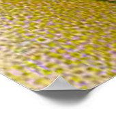 イエローローズアンティークヴィンテージプリントファインアート ポスター (角)