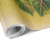 イエローローズアンティークヴィンテージプリントファインアート ラッピングペーパー (ロールコーナー)