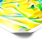 イエローローズアートプリント フォトプリント            (角)