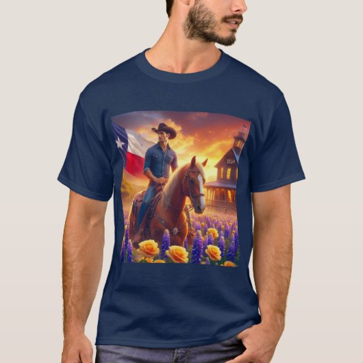 イエローローズインテキサス州 Tシャツ (正面)