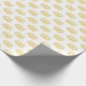 イエローローズオブテキサス州ガーデン ラッピングペーパー (角)