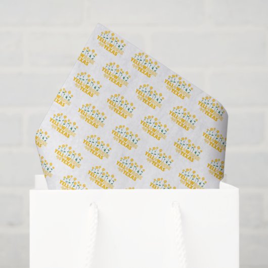 イエローローズオブテキサス州ガーデン 薄葉紙 (ギフトバッグ)