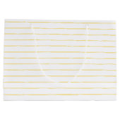 イエローローズオブテキサス州 – ギンガム州とバラ ラージペーパーバッグ (裏面)