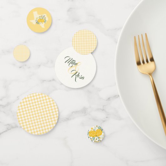 イエローローズオブテキサス州 – ギンガム州結婚ズ コンフェッティ (グループ)