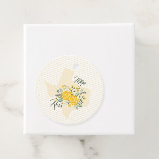 イエローローズオブテキサス州 – ギンガム州結婚ズ フェイバータグ (インサイチュ)