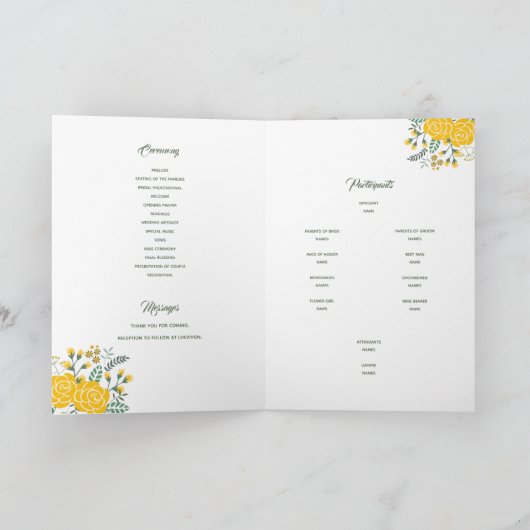 イエローローズオブテキサス州 – ギンガム州結婚ズ プログラム (内部)