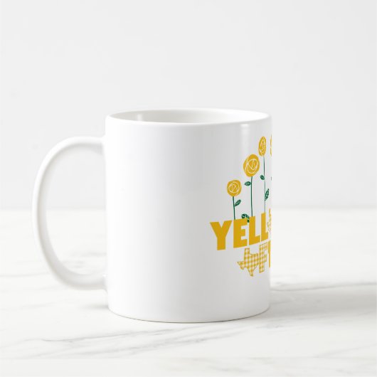 イエローローズオブテキサス州-バラガーデン コーヒーマグカップ (左)