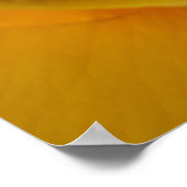 イエローローズオレンジバラロマンチックバラ ポスター (角)