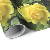 イエローローズカスタムラッピング紙 ラッピングペーパー (ロールコーナー)