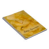 イエローローズキンセアニラゲストブック ノートブック (右側)