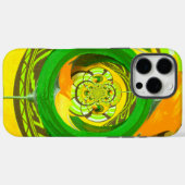 イエローローズグラフィックアートデザイン Case-Mate iPhoneケース (裏面 (横))