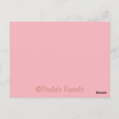 イエローローズサンキューハガキ2 ポストカード (裏面)