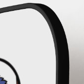 イエローローズシュガースカル個人名 ピックルボールラケット (左詳細)