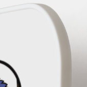 イエローローズシュガースカル個人名 ピックルボールラケット (左詳細)