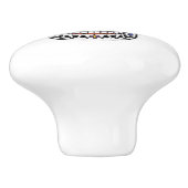 イエローローズシュガースカル セラミックノブ (側面)