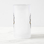 イエローローズシュガースカル フロストグラスビールジョッキ (中央)