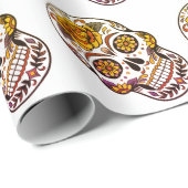 イエローローズシュガースカル ラッピングペーパー (ロールコーナー)