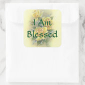 イエローローズシール スクエアシール (バッグ)