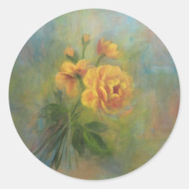 イエローローズシール ラウンドシール