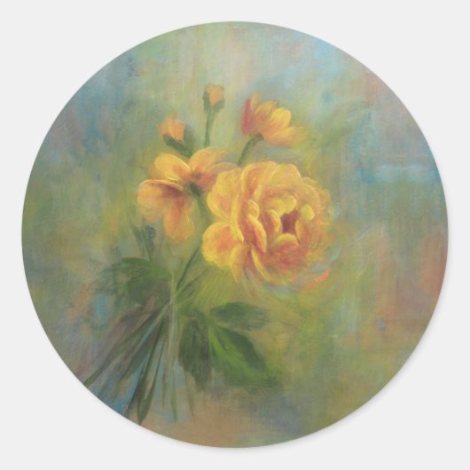 イエローローズシール ラウンドシール (正面)