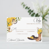 イエローローズチャ素朴ロウェスタンキンセアニェラ 出欠カード (スタンド正面)