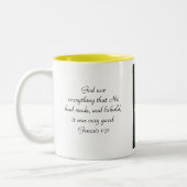 イエローローズツートーンマグ ツートーンマグカップ (左)