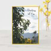 イエローローズデザ考えるートシーンズオブユープレーン カード (黄色い花)