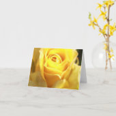 イエローローズノーテカーズ カード (黄色い花)