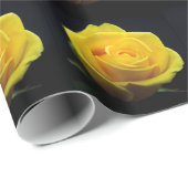 イエローローズバレンタインデラッピング紙 ラッピングペーパー (ロールコーナー)