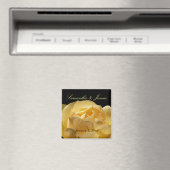 イエローローズパーソナル結婚ズ マグネット (インサイチュ (食洗機))