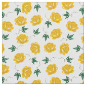 イエローローズファブリック ファブリック (クローズアップ)