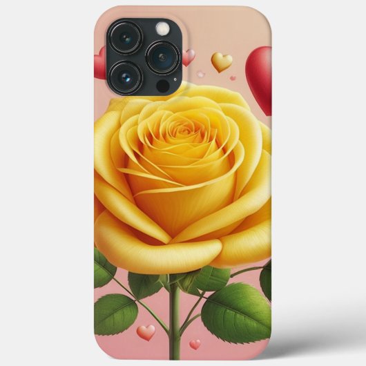 イエローローズフォンケース Case-Mate iPhoneケース (裏面)