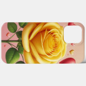 イエローローズフォンケース Case-Mate iPhoneケース (裏面 (横))