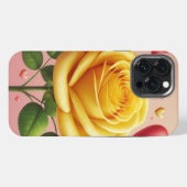 イエローローズフォンケース iPhoneケース (裏面横)