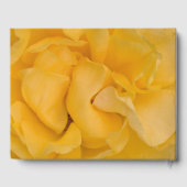 イエローローズフラワーお祝いメモリアル ゲストブック (裏面)