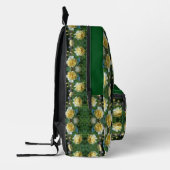 イエローローズフラワーズ鏡 パーソナライズされた プリントバックパック (左)