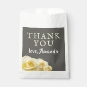 イエローローズフラワーフローラ80誕生日 フェイバーバッグ (正面)