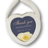 イエローローズフラワー結婚フローラサンキュー キーホルダー