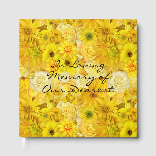 イエローローズフレンドシップブーケゲルベラデイジー ゲストブック (正面)