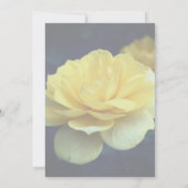 イエローローズフローラパーティー 招待状 (裏面)