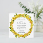 イエローローズフローラブライダルシャワー広場 招待状 (スタンド正面)