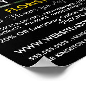 イエローローズフローリ広告ー ポスター (角)