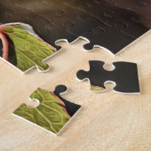 イエローローズブドフラワーアートパズル ジグソーパズル (側面)