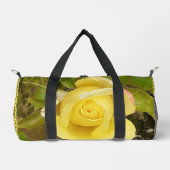イエローローズブドプリントカットソーバッグ ダッフルバッグ (正面)