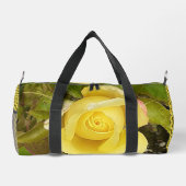 イエローローズブドプリントカットソーバッグ ダッフルバッグ (裏面)