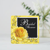 イエローローズブライダルシャワー 招待状 (スタンド正面)